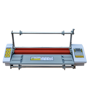 Máquina Laminadora Industrial de Formato Ancho con Calentamiento por Rodillos, Laminadora de Película en Rollo para Cartelera Publicitaria, Modelo YH-A2, Tamaño de Papel - Product Image 5