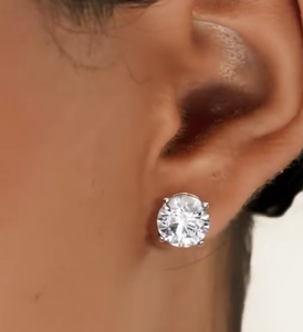 IGI gia giấy chứng nhận 0.5ct 1CT 1.5ct 2ct 3ct 4CT 5ct 6ct phòng thí nghiệm sáng tạo của kim cương hpht cvd phòng thí nghiệm tăng trưởng Kim Cương Bông tai - Product Image 1