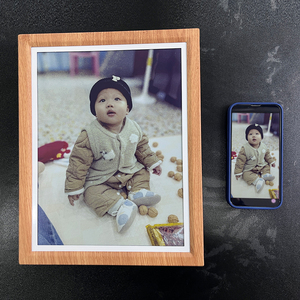 กรอบรูปดิจิตอล 13.3 นิ้ว กรอบรูปอิเล็กทรอนิกส์ลายไม้โลหะ, จอแสดงผล 13.3 นิ้ว, Wifi, อัปเดตแอป, อายุการใช้งานแบตเตอรี่ 36 เดือน - Product Image 6