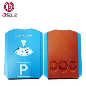 Disques <span class=keywords><strong>de</strong></span> <span class=keywords><strong>stationnement</strong></span> en plastique avec 3 jetons <span class=keywords><strong>de</strong></span> chariot, grattoir à glace pour pièces <span class=keywords><strong>de</strong></span> monnaie, pouces - Product Image 5