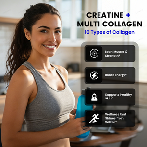 LIFEWORTH OEM Creatina + Multi Collagene in Polvere - 5g di Creatina e 3g di Peptidi di Collagene, Senza Glutine, Fornitura all'Ingrosso Etichetta Privata - Product Image 3