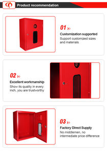 Armoire à extincteur publique robuste et durable en acier inoxydable <span class=keywords><strong>flexible</strong></span> pour les secours d'urgence et la protection incendie des aéroports - Product Image 5