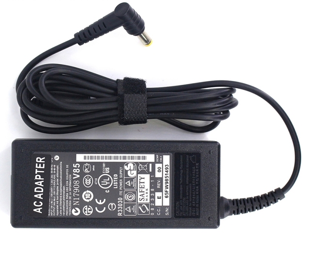 New 19V 3.42A 5.5 * 1.7mm Laptop AC Adapter for Acer Gateway NV5213U A11-065N1A A065R078L 65W Charger