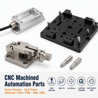 Support de capteur en aluminium usiné CNC sur mesure, outillage d'automatisation, fabricant de composants de précision OEM personnalisés