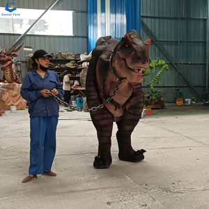 CCDC18 Trang Phục Khủng Long Thật <span class=keywords><strong>Trex</strong></span> Trang Phục Khủng Long <span class=keywords><strong>Trex</strong></span> Ẩn Chân Người Lớn Đi Bộ Để Bán - Product Image 6