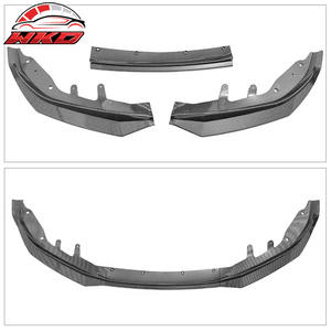 Protector de Parachoques Delantero para BMW Serie 4 G22 G23 M440i 2021-2025, Alerón Deportivo M, Impresión de Fibra de Carbono - Difusor de PP, Protector de Mentón - Product Image 4