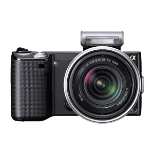 DF Câmera de Fotografia Digital Nex5 Alpha NEX-5+18-55mm Usada com Lentes intercambiáveis Original por atacado