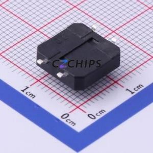 TS-1094S-A4B3-D1 Tactile Switch SMD-4P,12x12mm Switch Single Pole Single Throw Round Button 12mm 12mm - Product Image 2