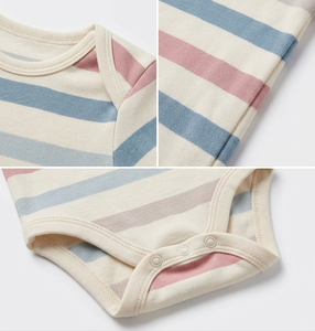 Ensemble de 4 bodys à manches courtes pour bébé garçon, coton, imprimé dinosaure, vêtements pour nouveau-né, en stock - Product Image 3