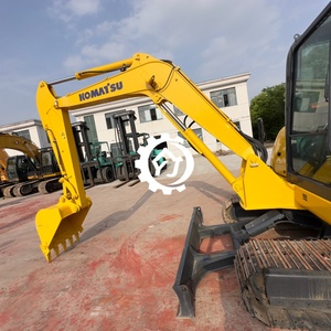 Excavadora de cadenas Komatsu PC56 original usada, de 5 y 6 toneladas, a precio económico, modelos PC56-7, PC55MR, PC35MR en venta. - Product Image 2