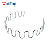 WELLTOP Accessoires de meubles en gros, quincaillerie, acier, rembourrage, ressort en spirale, ressort en zigzag pour chaise et canapé