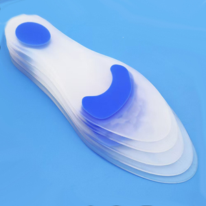 Semelles intérieures complètes en silicone de qualité industrielle pour le soulagement de la douleur au talon, l'absorption des chocs et le soutien de la voûte plantaire, adaptées aux épine calcanéenne et à la fasciite plantaire - Product Image 4