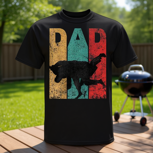 T-shirt vintage Jiu Jitsu pour papa, cadeau pour la fête des pères, vêtements décontractés pour hommes - Product Image 3
