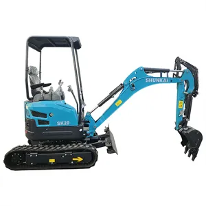 EPA/euro V Price 800kg to 3500kg mini Excavator Hydraulic Small Micro Digger Machine 2024 shunkai group