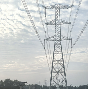 Polonais électrique en acier galvanisé pour la ligne de transmission actuelle équipement de distribution d'énergie pour des tours de puissance - Product Image 5