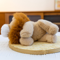 Poupées en peluche personnalisées en gros de 25 cm, série animaux, cadeaux d'anniversaire pour garçons et filles, faible MOQ