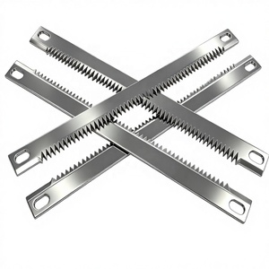 Cuchillas de Corte de Película Plástica Dentadas Rectas para Máquinas de Empaquetado Vertical en la Industria Alimentaria, para Cortar Bolsas de Plástico - Product Image 1
