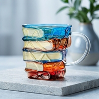 Mug en verre esthétique en forme de livre pour la lecture
