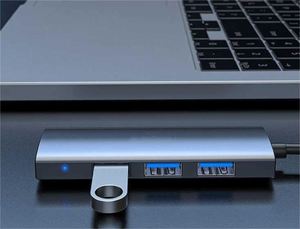 ฮับ USB-C สำหรับชาร์จและถ่ายโอนข้อมูล พร้อมอะแดปเตอร์ USB3.0 OTG สายเคเบิล HUB2.0 แท่นวางแล็ปท็อปพร้อมพอร์ตเชื่อมต่อ USB3.0 สำหรับแท็บเล็ต - Product Image 3