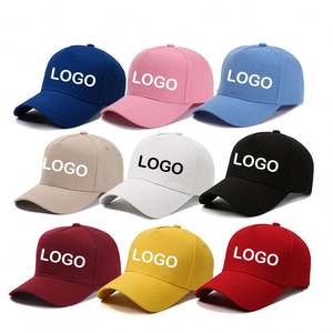 High Quality Solid Color OEM Embroidered Customizable Logo Baseball Cap <b>Hat</b> Custom Caps <b>Hat</b> for Men and Women - Product Image 1