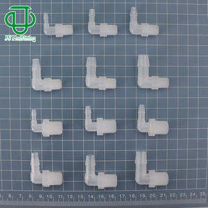 Codos Roscados de Plástico PP de Alta Calidad, 1/8NPT-1/4NPT, Suministro al por Mayor, Rosca Externa para Tuberías de Agua y Gas - Product Image 2