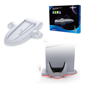 แท่นทำความเย็น PS5 Slim พร้อมที่ชาร์จคอนโทรลเลอร์ ไฟ RGB รุ่น TP5-3528 - Product Image 1