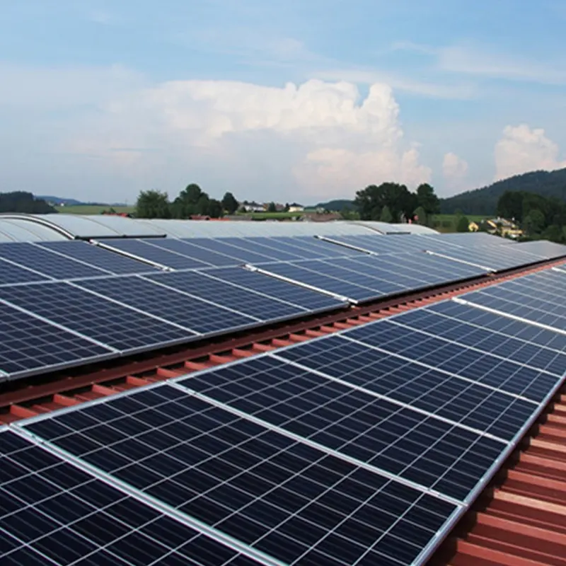 Soeasy 빠른 설치 태양 전지 패널 알루미늄 지붕 구조 장착 랙 시스템 태양 광 브래킷