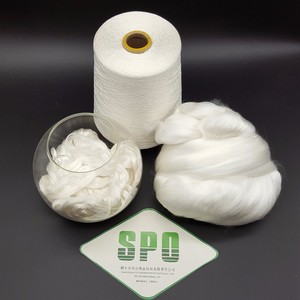 China 100% fibra de seda al por mayor, Fibra de seda muga con capullo de gusano de seda, Fibra de seda de morera del cuarto paso - Product Image 1