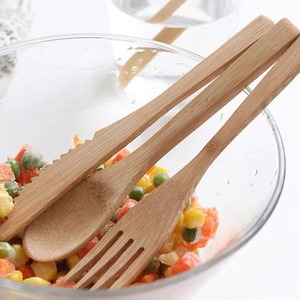 มีดไม้ไผ่ ยาว 20 ซม. ขอบหยัก สำหรับใช้กับภาชนะบนโต๊ะอาหาร - Product Image 2