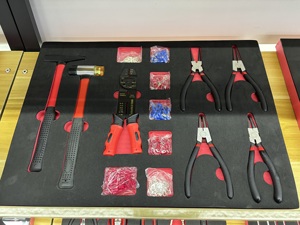 224件专业机械工具包套装耐用cr-v锤钳组合汽车车间螺丝刀镰刀 - Product Image 4
