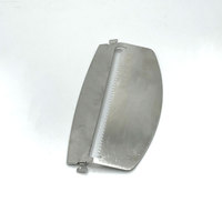 Servicio de Mecanizado CNC Personalizado, Cuchilla de Fresado, Acero Inoxidable Plateado Brillante Pulido, Electroerosión por Hilo, Técnicas de Mecanizado Avanzadas