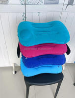 Oreiller gonflable en PVC ultraléger de nouvelle conception, en forme de brique, pour le camping et les voyages