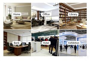 Espositore per Documenti in Acciaio dal Design Moderno per Ufficio e Scuola, Scaffale da Terra per Archiviazione e Pubblicità, Portariviste - Product Image 6