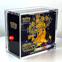 Boîte de présentation en acrylique de haute qualité SHP pour boîte de présentation ETB Pitch Black, protège-boîtes Elite Trainer Box Pokemon, acrylique transparent