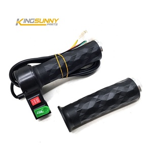 Pegangan setang Universal pegangan putar tiga kecepatan untuk aksesori sepeda skuter listrik Citycoco pegangan gas - Product Image 6