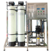 Système de traitement d'eau par osmose inverse (RO) industriel HC 0,5-4T, machine de purification, 95% de dessalement, 4000L/heure d'eau potable