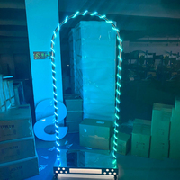 Barre lumineuse, Lumières de scène, Arche de porte, Roue de prière, Lampe de cage pour la pratique spirituelle, Arche de performance GOGO pour strip-teaseuses