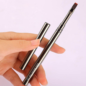 OEM Nail Blending Brush Liner Gradient Flat Round <b>Builder</b> Gel Painting Pen Kit Tool for Salon DIY Nail Design Manicure Brushes - Product Image 5