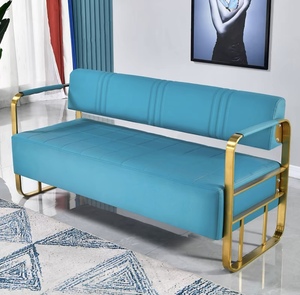 Sillón de Espera de Alta Calidad para Salón de Belleza y Barbería Zs Golden Salon Furniture - Product Image 3
