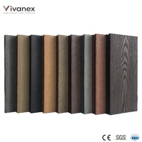 Tarima de Exterior Antideslizante e Impermeable, Cuadrada, de 25 mm, de WPC, para Balcón, Patio, Jardín y Proyectos Comerciales