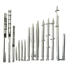 Foundation Systems Hot-Galvanized Earth Anchor Ground Screw Anchor Spiral Pile