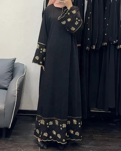 Abayas musulmanas tradicionales al por mayor: túnicas árabes, ropa estilo túnica islámica, <span class=keywords><strong>atuendo</strong></span> <span class=keywords><strong>de</strong></span> Medio Oriente, turco y <span class=keywords><strong>de</strong></span> los Emiratos Árabes Unidos - Product Image 2