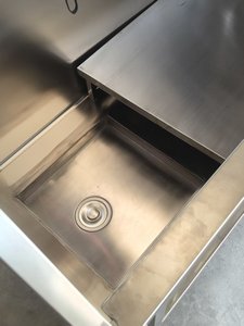 Estación de lavado de perros de acero inoxidable 304 de elevación eléctrica, baño de aseo para uso en el baño, varios tamaños - Product Image 5