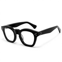 MS 1127 – Lunettes élégantes pour femme en acétate, monture carrée et ronde, branches minimalistes, artisanat de qualité supérieure