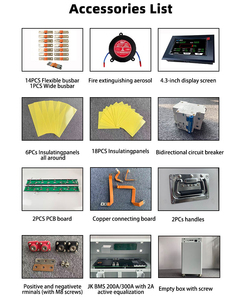 Batterie de stockage d'énergie domestique LiFePO4 48V 200Ah/300Ah - Système solaire 16kW, alimentation de secours <span class=keywords><strong>UPS</strong></span> 51.2V, LiFePO4 haute performance - Product Image 4