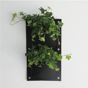 Sacs de culture verticaux en feutre non tissé vert à 18 poches, personnalisables, pour plantes, vente en gros - Product Image 6