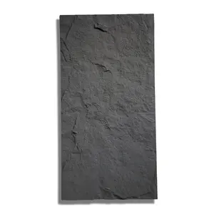 Vendas quentes artificial PU pedra cultural PU Stone painel para decoração externa painéis de parede de couro falso pedra