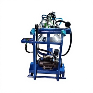 Machine à traire portable en acier inoxydable avec pompe à vide pour vaches laitières, équipement de traite pour usage agricole et commercial - Product Image 4