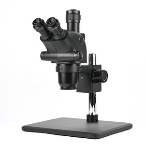 Microscope stéréo industriel AMZINST ZM6565T-B3 0.65X-6.5X pour <span class=keywords><strong>réparation</strong></span> électronique avec base lourde - Product Image 1
