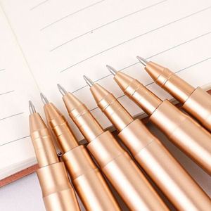 Promotional Creative Unique Retro Bullet Shape Metal Ballpoint <b>Pen</b> With Manufactures Customized Logo for School Student Gift - Product Image 2